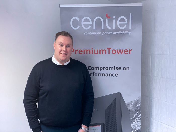 CENTIEL UK's new appointee Will Simmons as external service sales engineer